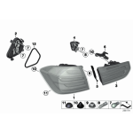 Lampa tył zewnętrzna BMW F30 F80 Limousine 316 318 320 325 328 330 335 M3 - 63217312845