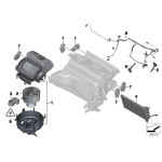 64119227670 Dmuchawa wentylator wnętrza BMW E81 E87 E84 X1 E88 E90 E91 E92E93 F25 F26 X3 X4 - 64119227670 - Części oryginalne BMW Łódź | Sklep internetowy BMW