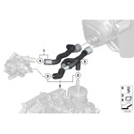 Przewód elastyczny powrotny BMW R55 R56 R57 R58 R59 R60 R61 Cooper - 64217609823