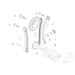 Łańcuch rozrządu MINI R50 R52 R53 Cooper One 1,4i 1,6i - 11311485400