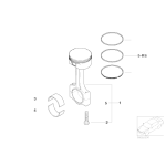 Śruba korbowodu MINI R50 R52 R53 Cooper One 1.4i 1.6i S - 11241485407