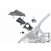 64319206493 Tuleja w podłodze - 64319206493 - Części oryginalne BMW Łódź | Sklep internetowy BMW