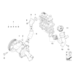 Uszczelka pokrywy MINI R50 R52 R53 Cooper One 1.4i 1.6i S - 11111487596
