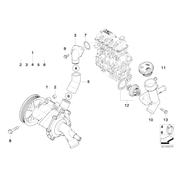 Uszczelka pokrywy MINI R50 R52 R53 Cooper One 1.4i 1.6i S - 11111487596