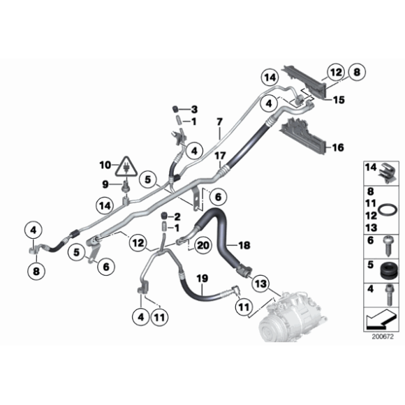 64539181464 Oryginał BMW - 64539181464 - Części oryginalne BMW Łódź | Sklep internetowy BMW