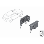 Uchwyt sterownika BMW F20 F21 F22 F23 F30 F31 F32 F33 F34 F36 F80 F82 F83 F87 - 66539232796
