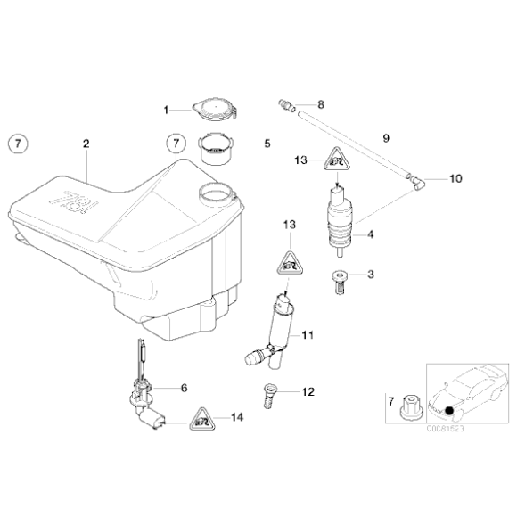 Oryginał BMW - 67128377430