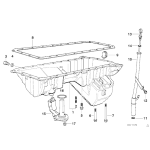 07119900547 Śruba miski olejowej BMW E36 E38 E39 Z3 320i 323i 328i 728i 520i 523i 528i M52 - 07119900547 - Części oryginalne BMW Łódź | Sklep internetowy BMW