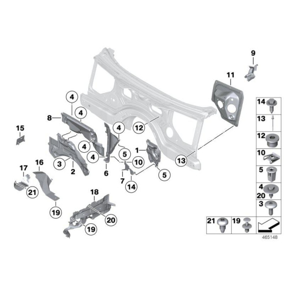 Śruba zamykająca głowicy BMW E21 E23 E24 E30 E31 E32 E34 E39 E53 E60 E90 E92 F06 F12 F13 MOTO - 07119902292