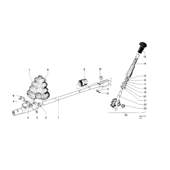Pierścień sprężysty BMW E10 E12 E21 E23 E24 E28 E3 E30 E9 NK - 23411666122