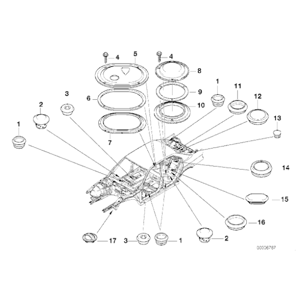 07119904185 Blachowkręt BMW E30 E38 E39 E70 E83 K26 K28 K29 K50 K51 K54 K70 K72 R13 - 07119904185 - Części oryginalne BMW Łódź | Sklep internetowy BMW