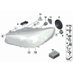 Żarówka żółta kierunkowskazu BMW E70 E71 X5 X7 E83 E90N E91N F07 F10 F11 F15 F16 F32 F33 G01 G02 - 07119905468