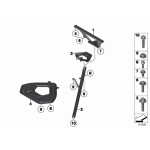 Śruba z podkładką BMW E46 E70 E71 X5 X6 E90 F10 F12 F15 G05 G06 G07 G11 G30 - 07119906034