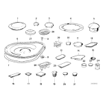 07119907812 Wkręt samogwintujący BMW E12 E21 E23 E24 E28 E30 E32 E34 E36 Z3 K589 - 07119907812 - Części oryginalne BMW Łódź | Sklep internetowy BMW
