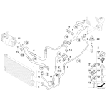 Śruba sześciokątna BMW E21 E23 E24 E30 E36 E31 E32 E34 E39 E38 E46 MINI R50 R52 R53 - 07119913016