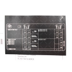 Naklejka inf. "Ciśnienie w oponach" BMW F12 650i - 71246851148