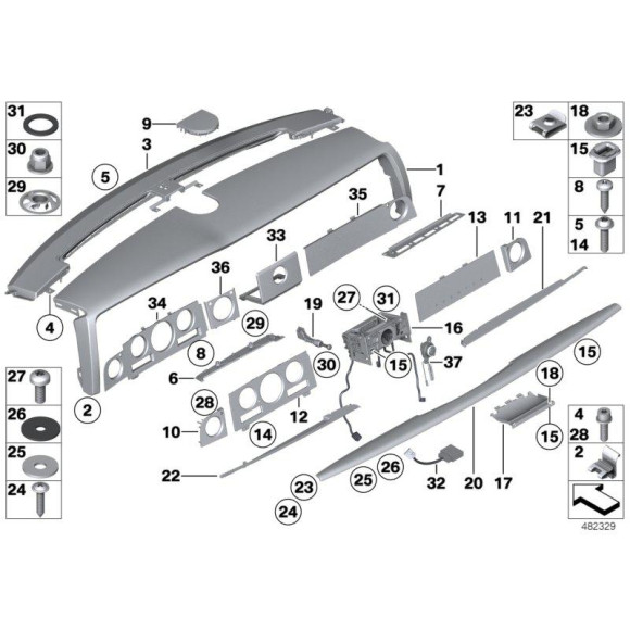 Oryginał BMW - 07129904150