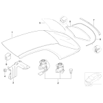 Nakrętka BMW E30 E38 E36 E39 E46 E60 E65 E70 E90 F01 F15 MINI - 07129904862