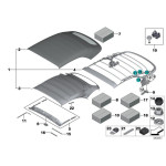 Nakrętka BMW E30 E38 E36 E39 E46 E60 E65 E70 E90 F01 F15 MINI - 07129904862
