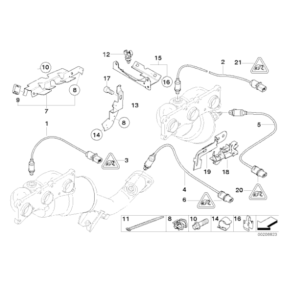 07129905030 Śruba torx BMW E60 E61 E63 E81 E83 E84 E90 E91 F01 F10 F11 F12 F20 F30 G01 G20 G30 - 07129905030 - Części oryginalne BMW Łódź | Sklep internetowy BMW