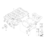 Śruba ISA  BMW E46 E60 E81 E83 X3 E84 X1 E87 E90 E91 E92 F33 K40 K42 K44 K46 K47 K49 - 07129905061