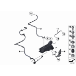 Śruba torx z podkładką BMW E30 E34 E36 E38 E39 E46 E60 E70 E81 E90 F01 F10 F20 F30 F48 - 07129905423