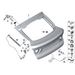 Nakrętka BMW E30 E31 E32 E34 E36 E38 E39 E46 E60 E70 E81 E90 F01 F10 F12 F15 F20 F30 MINI - 07129905541