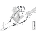 Opaska na węże paliwa BMW E30 E36 E46 E90 E39 E38 E60 E61 E65 E53 E70 E87 E81 E90 F10 F11 F20 F30 G11 G30 - 07129952104