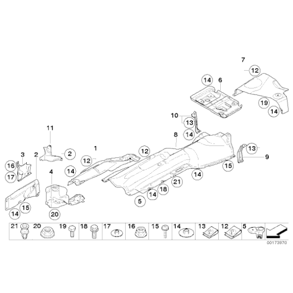 Nit rozprężny BMW E81 E82 F39 F40 F45 F46 F48 F55 F56 F57 F60 R50 R52 R53 R55- 07130702966