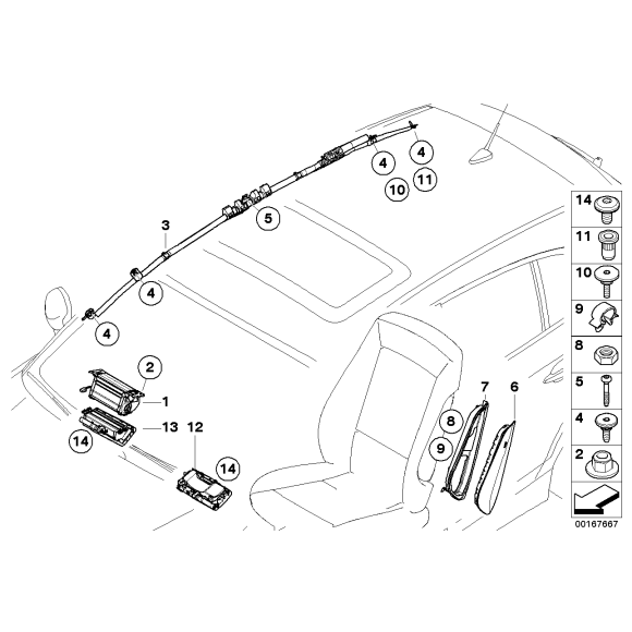 Nit BMW E84 X1 E92 E92N 316 320 325 328 330 335 M3 - 07146949939