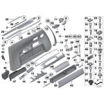 07147075867 Śruba torx BMW E39 E46 E53 E60 E61 E63 E91 F11 F12 F31  - 07147075867 - Części oryginalne BMW Łódź | Sklep internetowy BMW