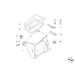 Nitonakrętka z kołnierzem BMW E60 E61 E63 E64 - 07147121926