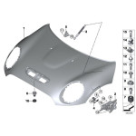 Zaślepka BMW E21 E24 E30 E31 E32 E34 E38 E39 E46 E60 E87 E90 F01 F10 F30 MINI G01 G20 G30  - 07147140849