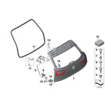 Śruba soczewkowa BMW F07 F91 M8 G14 G15 G16 I01 i3 - 07147240308