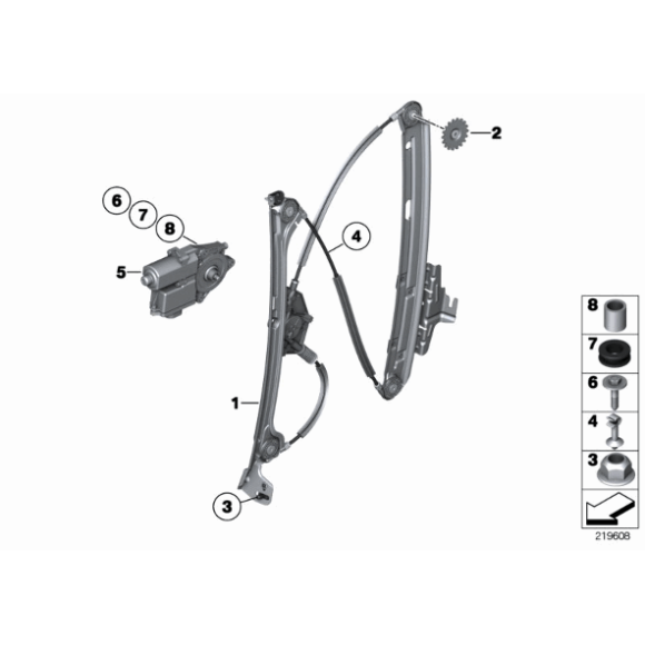 Końcówka gumowa BMW E28 E30 E34 E36 E38 E39 E46 E53 E60 E61 E83 E87 E91 F07 K08 K16 K17 - 07147267586