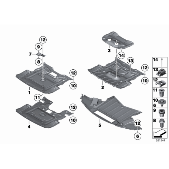07149160466 Śruba zabezpieczająca BMW F01 F02 F06 F07 F10 F11 F13 - 07149160466 - Części oryginalne BMW Łódź | Sklep internetowy BMW