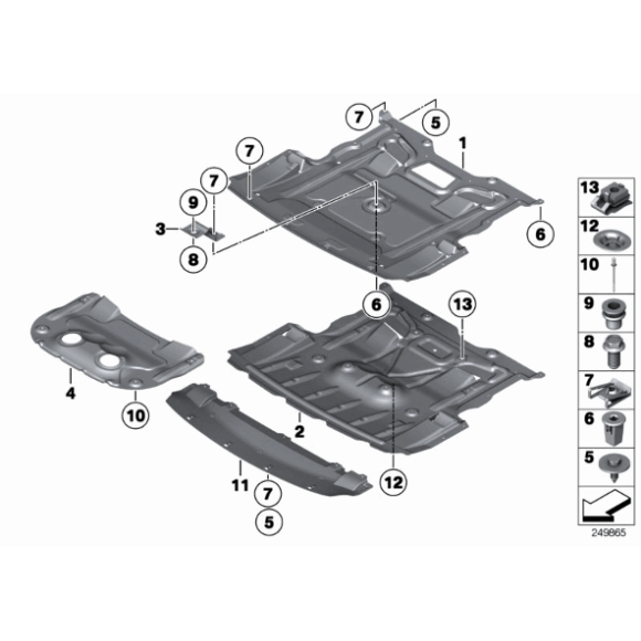 07149213164 Śruba sześciokątna BMW F01 F07 F10 F11 F12 F13 F15 F16 F25 F26 F39 F45 F46 F48 MINI F54 F55 F56 F57 F60 G01 G02 G05 G11 G20 G30  - Części oryginalne BMW Łódź | Sklep internetowy BMW