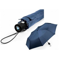 Parasol parasolka półautomatyczna granatowa z logo BMW na rączce - 80562211970