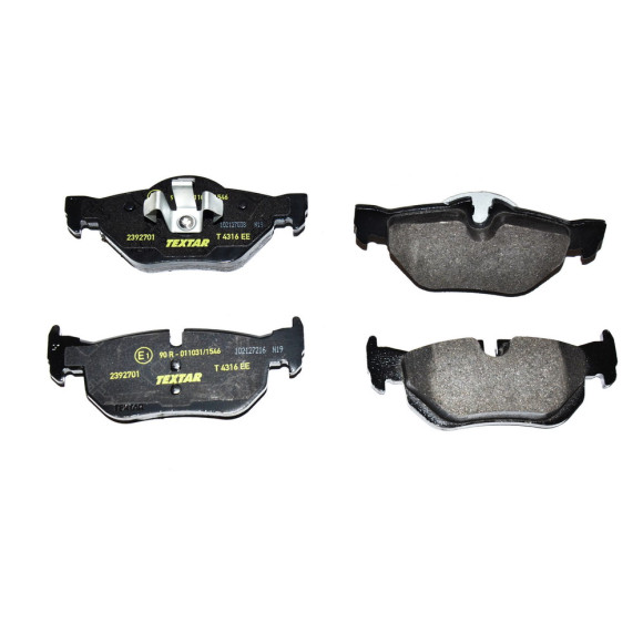 Klocki hamulcowe tył BMW E81 E87 E90 E91 E92 E93 X1 E84 116 118 120 123 130 125 128 316 318 320 323 325 328 - 34216774692