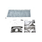 Filtr kabinowy BMW E60 E61 E63 E64 520 523 525 528 530 535 540 545 550 645 650 630 M5 M6 - 64319171858