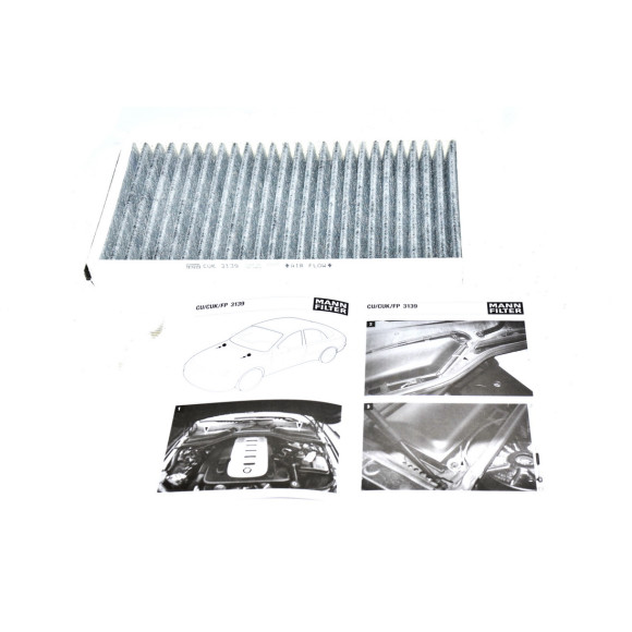 Filtr kabinowy BMW E60 E61 E63 E64 520 523 525 528 530 535 540 545 550 645 650 630 M5 M6 - 64319171858