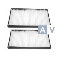 Zestaw filtrów kabinowych papierowych BMW E65 730 735 740 745 750 760 - 64116921019