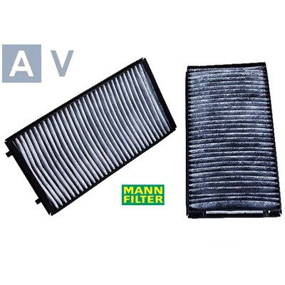 Zestaw filtrów kabinowych węglowych BMW E65 730 735 740 745 750 760 - 64116921019