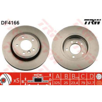 DF4166 Tarcza hamulcowa przód BMW E46 330i 330d - 34116855156 - Części oryginalne BMW Łódź | Sklep internetowy BMW