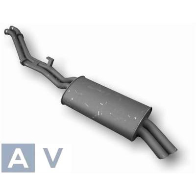 Tłumik końcowy BMW E30 325i M20