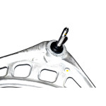 Wahacz przód lewy BMW E46 316 318 320 323 325 328 330