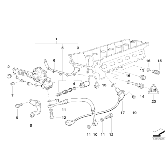 11361748819 AT-Zespół regulacyjny naprawczy VANOS BMW E36 E38 E39 M52 M50 - 11361748819 - Części oryginalne BMW Łódź | Sklep internetowy BMW