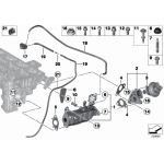 Chłodnica spalin MINI R55N R56N R57N R58 R59 R59 R60 R61 - 11717823319