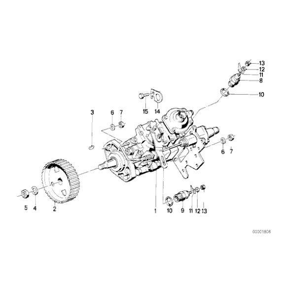 *FG 324d 1993719, AT-Pompa wtryskowa - 13511288690
