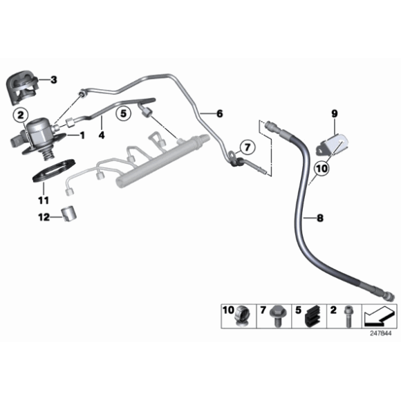 13517584461 Pompa wysokiego ciśnienia - 13517584461 - Części oryginalne BMW Łódź | Sklep internetowy BMW